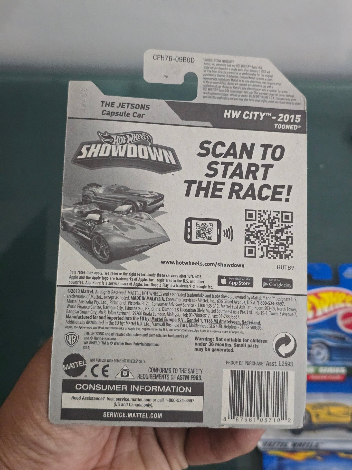 Hot Wheels 'The Jetsons' Capsule Car - Kinder Logs