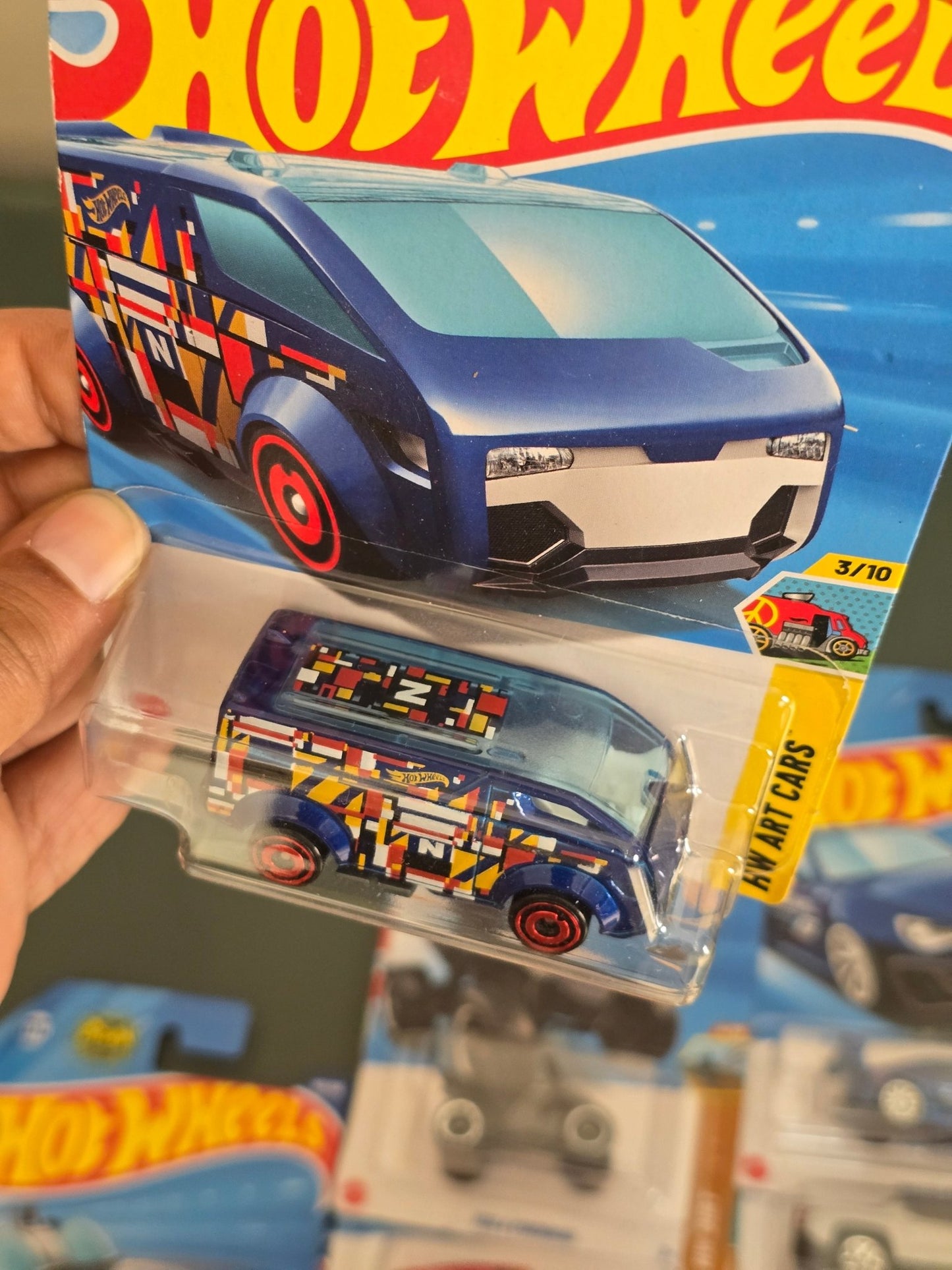 Hot Wheels The Vanster - Blue (Imported) - Kinder Logs