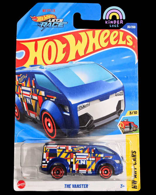 Hot Wheels The Vanster - Blue (Imported) - Kinder Logs