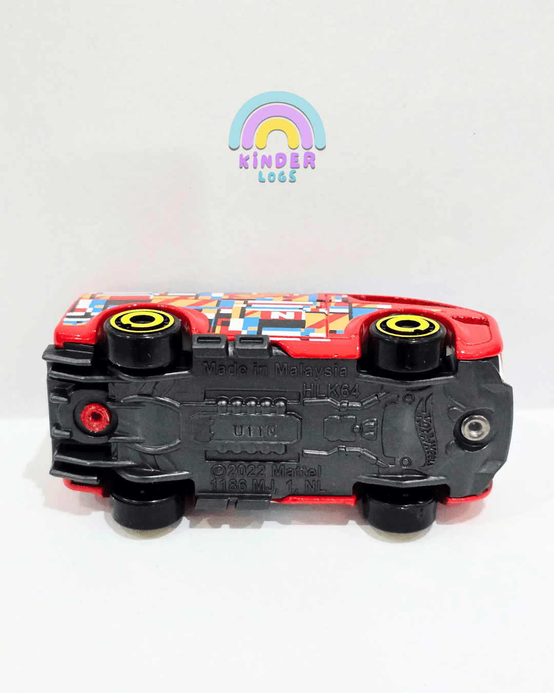 Hot Wheels The Vanster - Red (Uncarded) - Kinder Logs