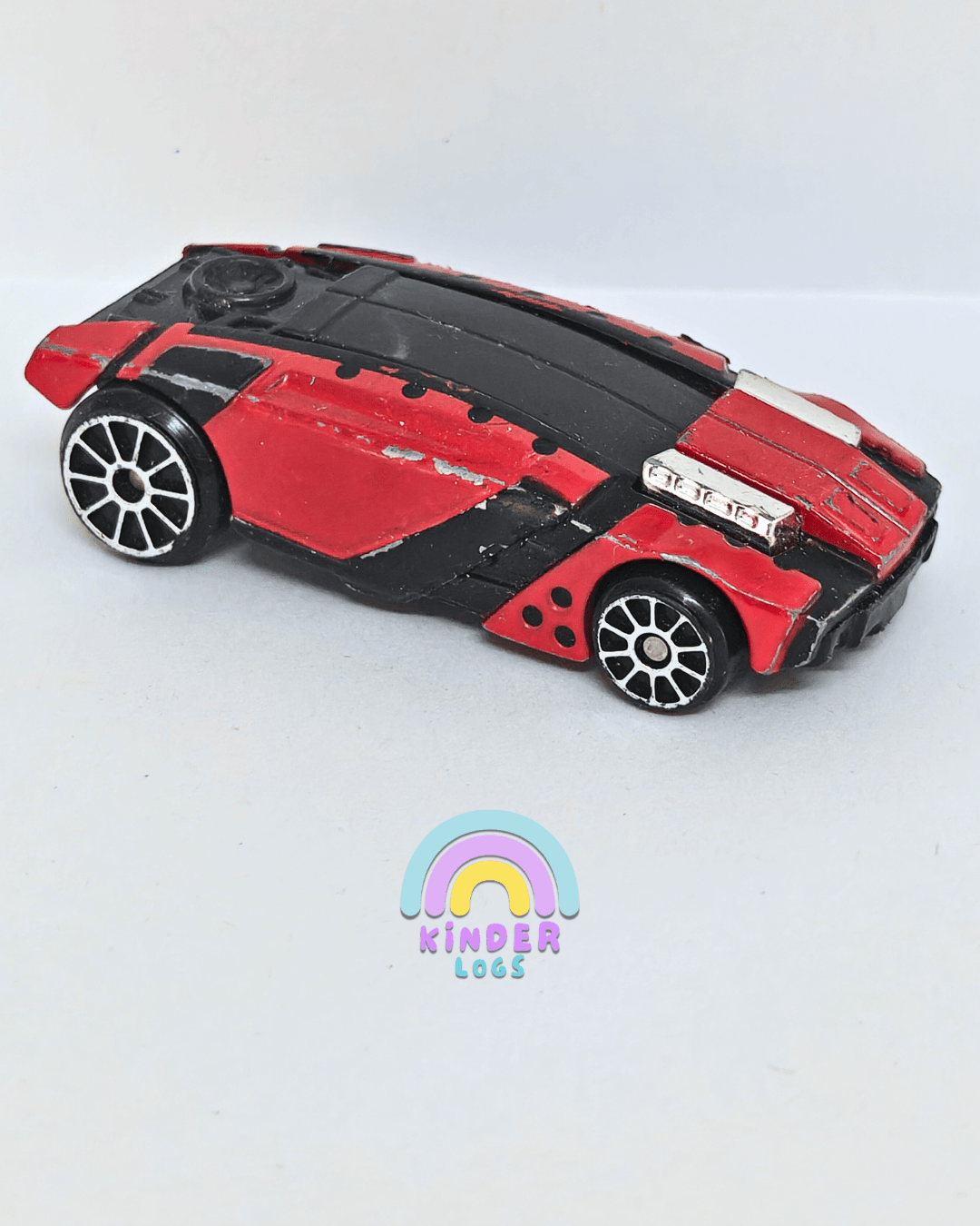 Hot Wheels Thunderblade - Red (Pre - Owned Car) - Kinder Logs
