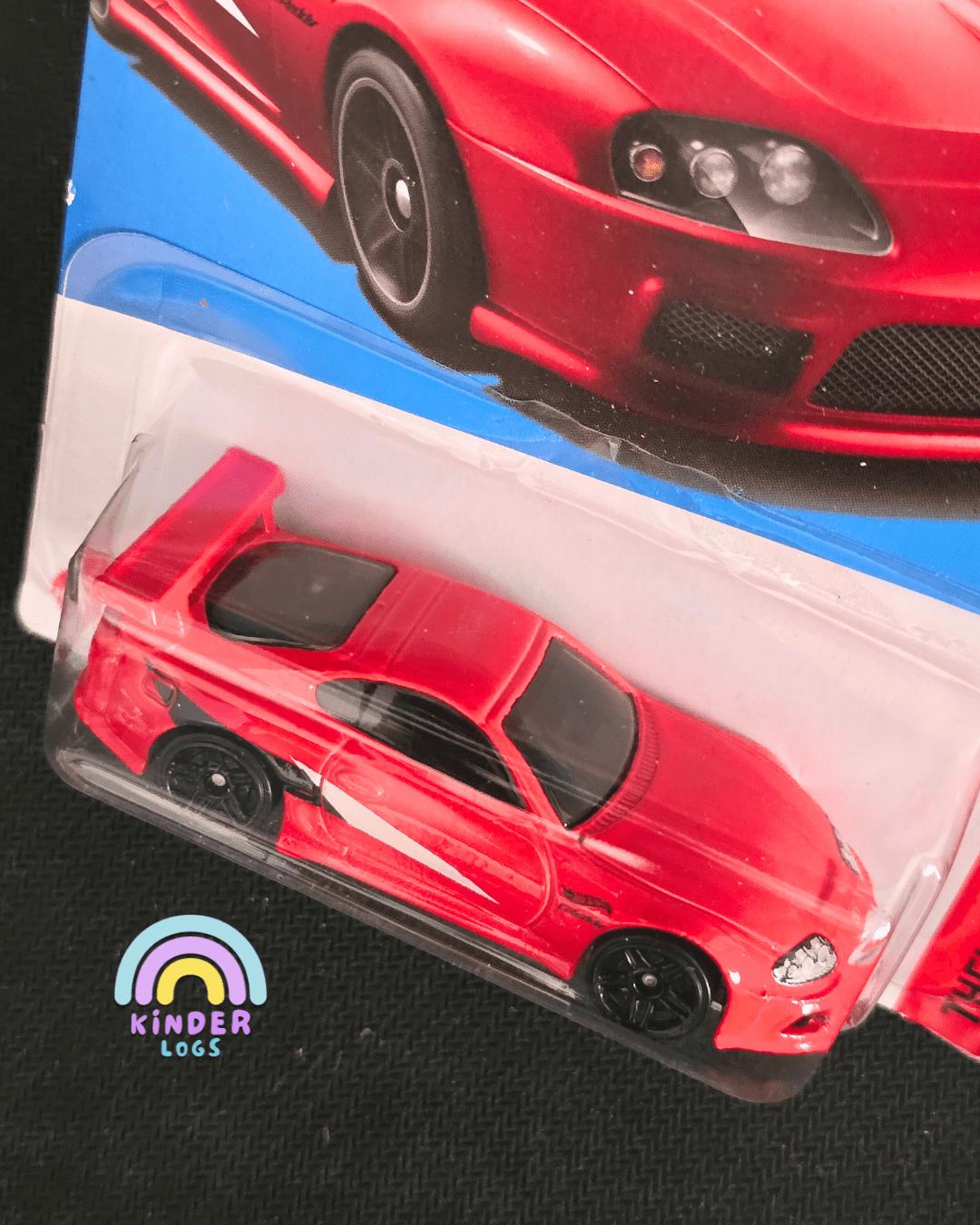 Hot Wheels Toyota Supra GReddy Edition - Red (Imported) - Kinder Logs