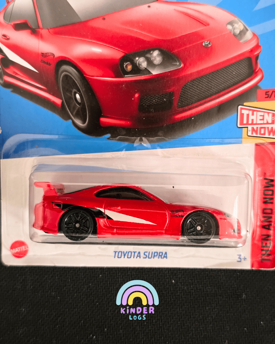 Hot Wheels Toyota Supra GReddy Edition - Red (Imported) - Kinder Logs