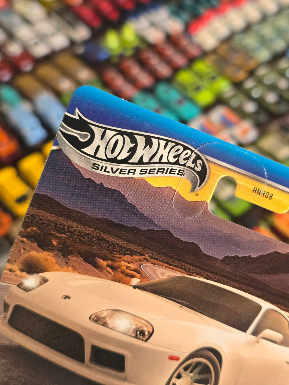 Hot Wheels Toyota Supra (White) - Fast & Furious Brian O'Conner - Kinder Logs