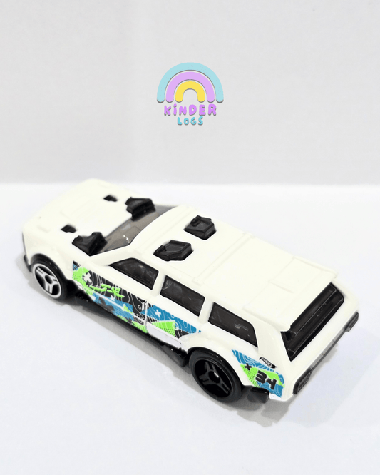 Hot Wheels Track Dwagon - White (Uncarded) - Kinder Logs