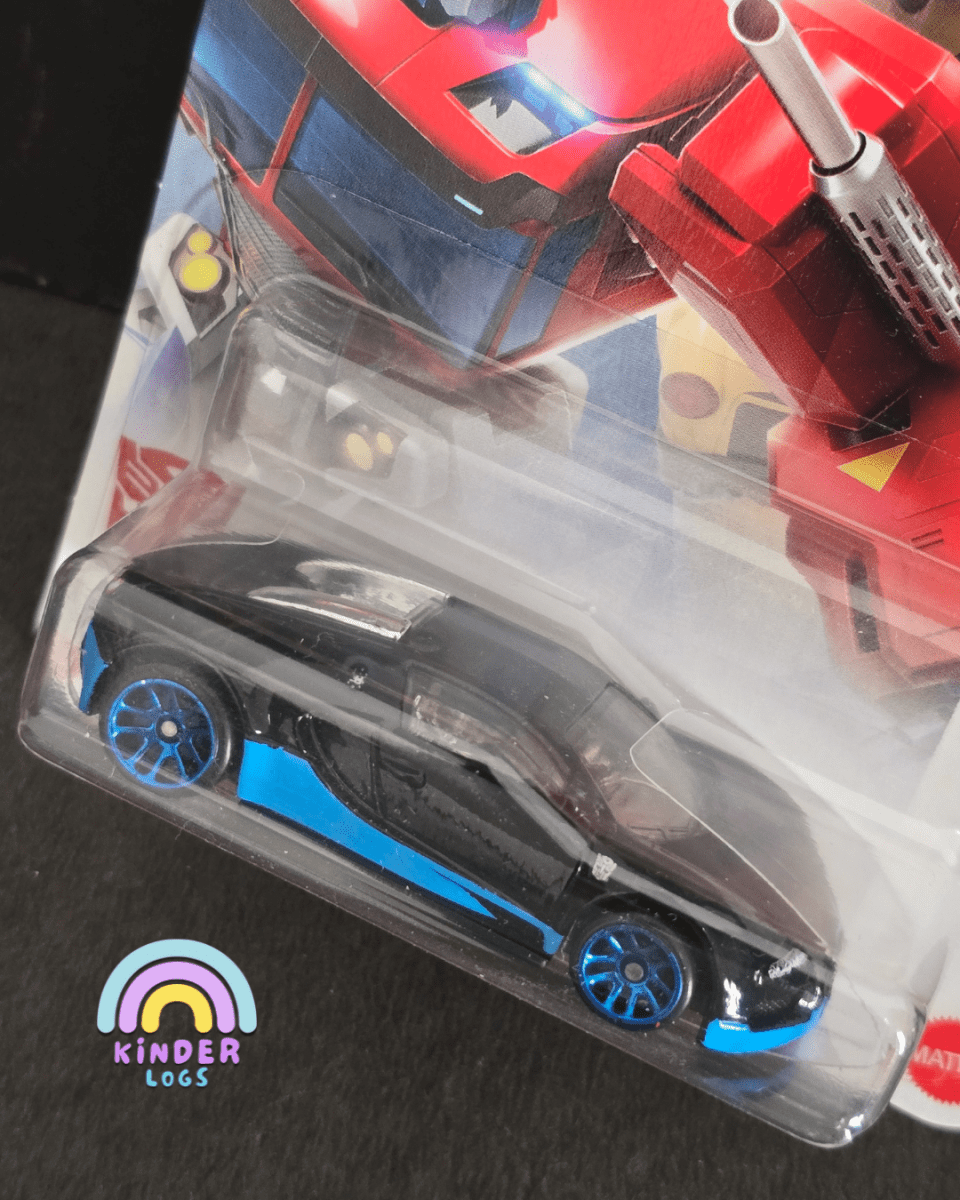 Hot Wheels Transformers Bugatti Veyron - HW Silver Series (Imported) - Kinder Logs