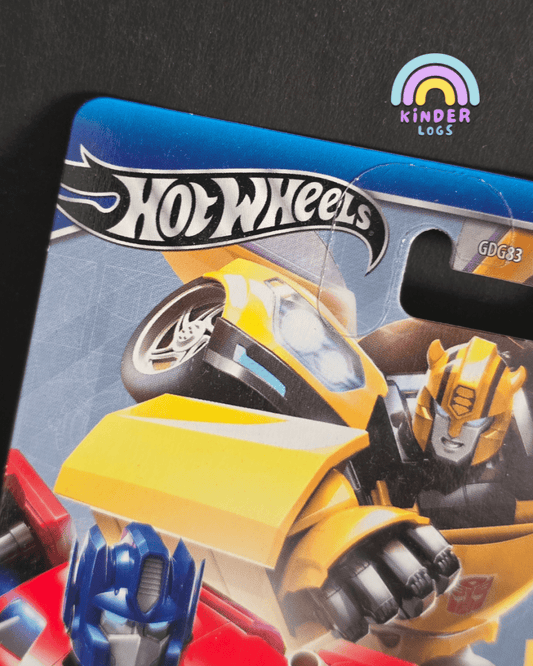 Hot Wheels Transformers Corvette C7.R - HW Silver Series (Imported) - Kinder Logs