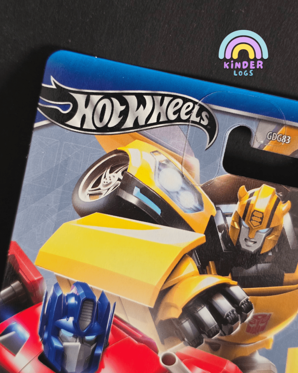 Hot Wheels Transformers Custom VW Beetle - HW Silver Series (Imported) - Kinder Logs
