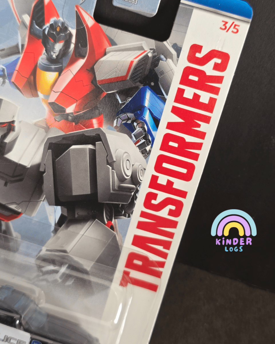 Hot Wheels Transformers Ford Mustang GT - HW Silver Series (Imported) - Kinder Logs