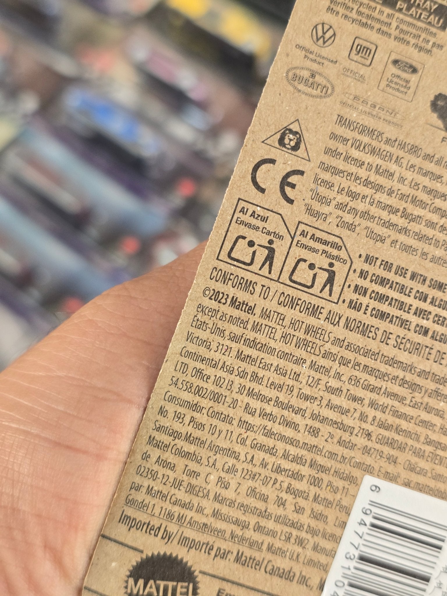 Hot Wheels Transformers Ford Mustang GT - HW Silver Series (Imported) - Kinder Logs