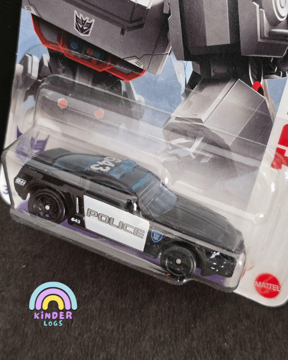 Hot Wheels Transformers Ford Mustang GT - HW Silver Series (Imported) - Kinder Logs
