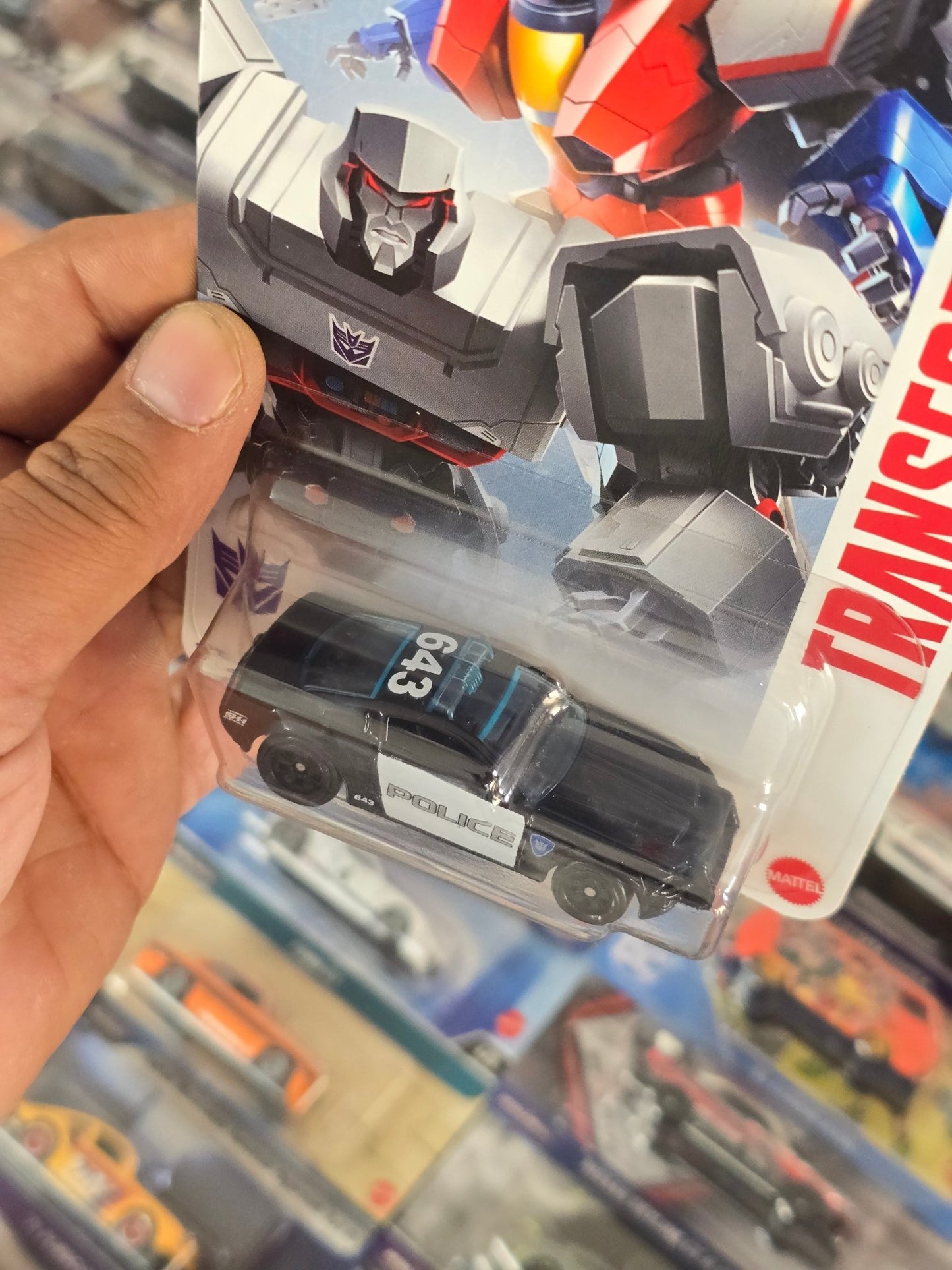 Hot Wheels Transformers Ford Mustang GT - HW Silver Series (Imported) - Kinder Logs