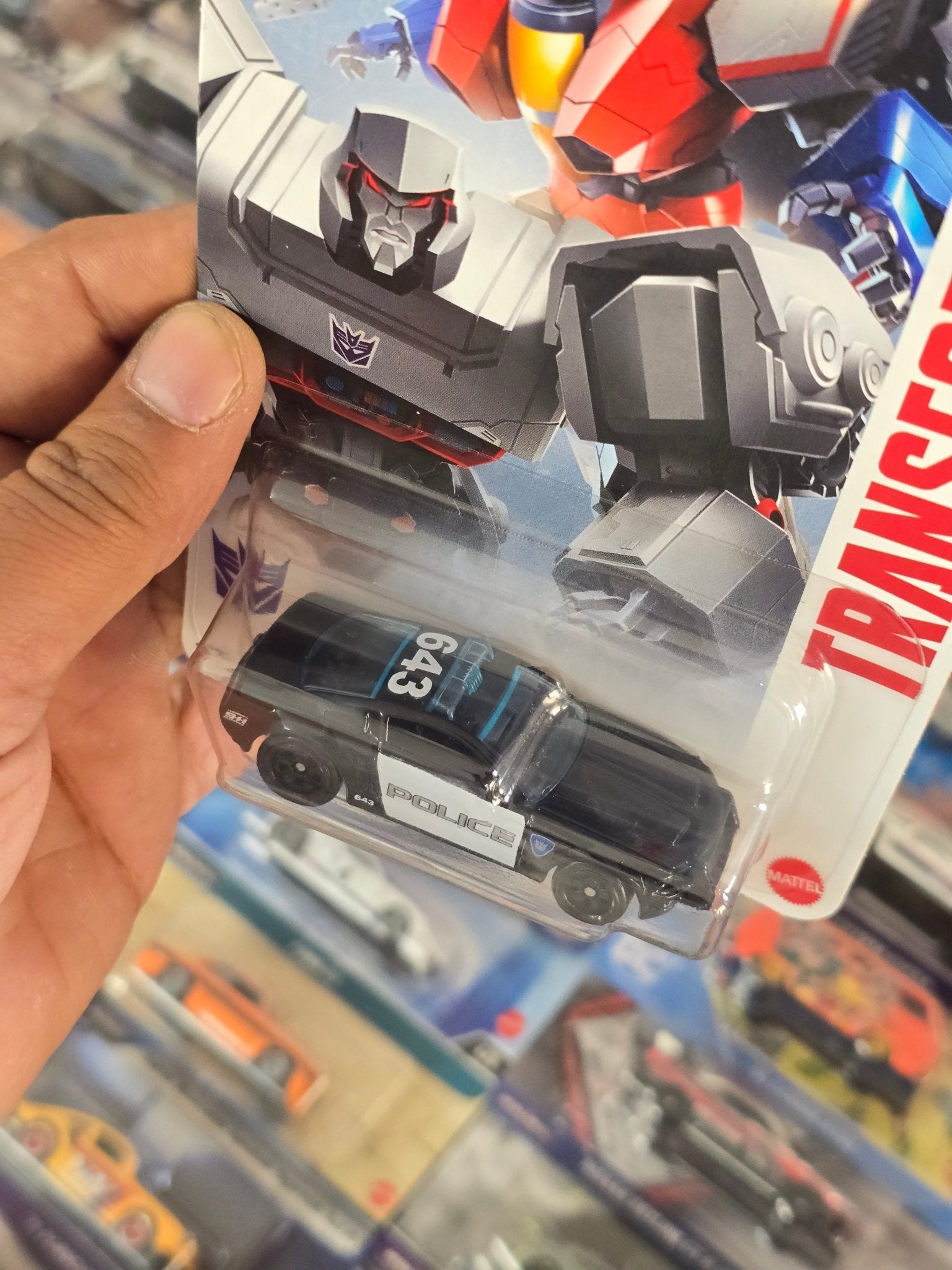 Hot Wheels Transformers Ford Mustang GT - HW Silver Series (Imported) - Kinder Logs