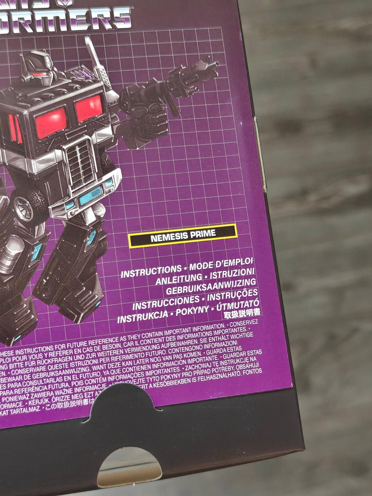 Hot Wheels Transformers Nemesis Prime - Kinder Logs
