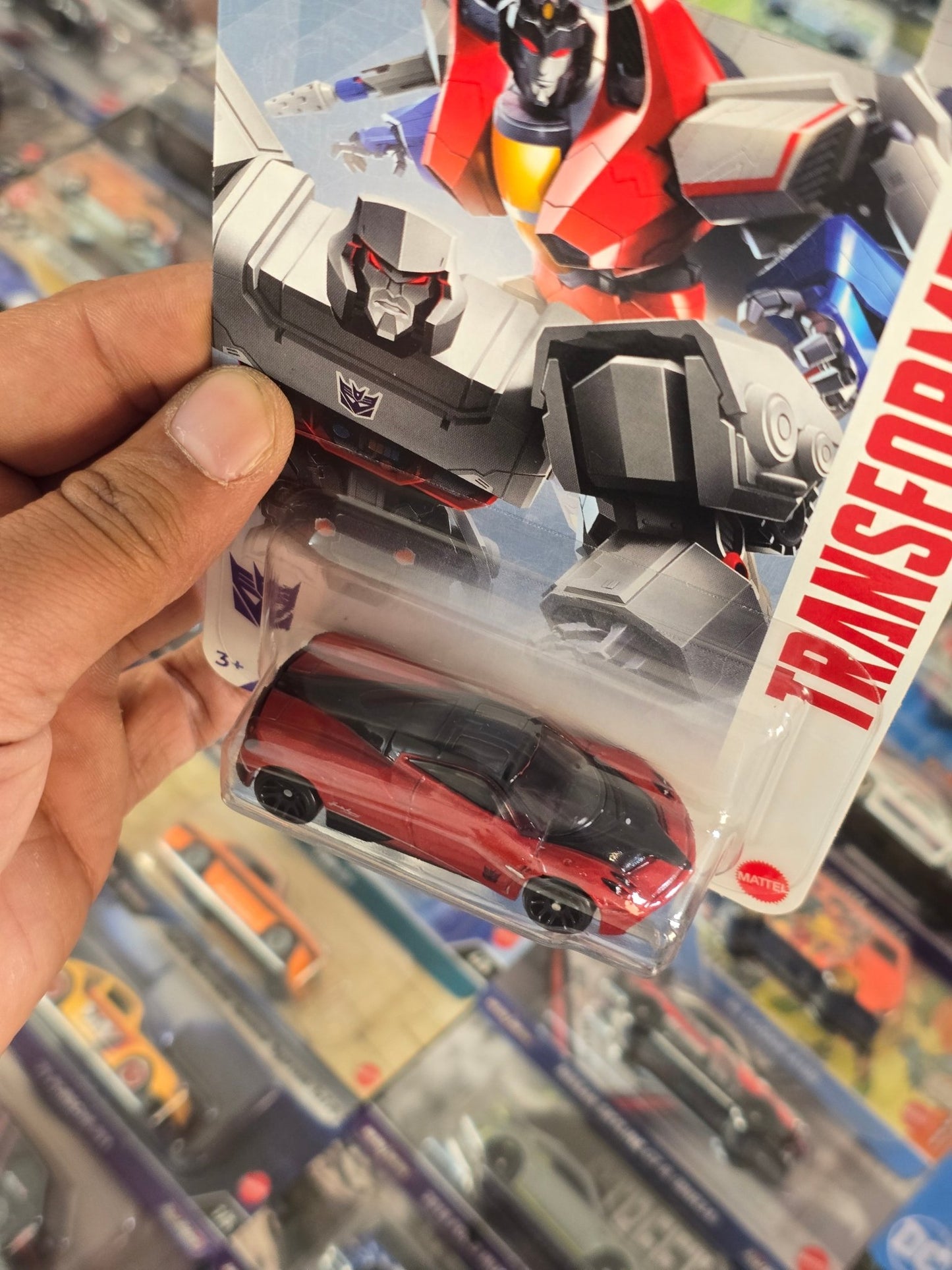 Hot Wheels Transformers Pagani Huayra - HW Silver Series (Imported) - Kinder Logs