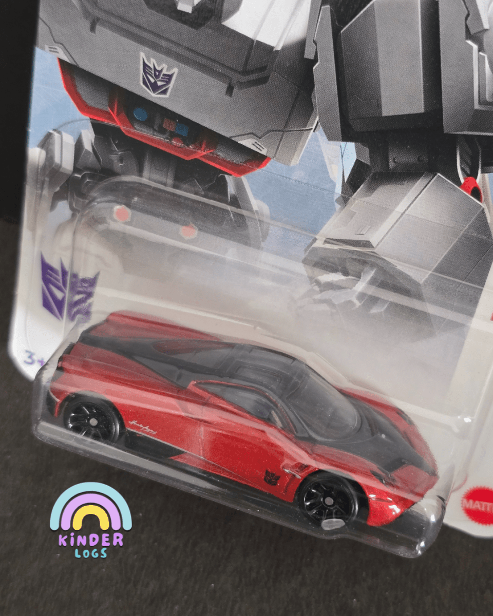 Hot Wheels Transformers Pagani Huayra - HW Silver Series (Imported) - Kinder Logs