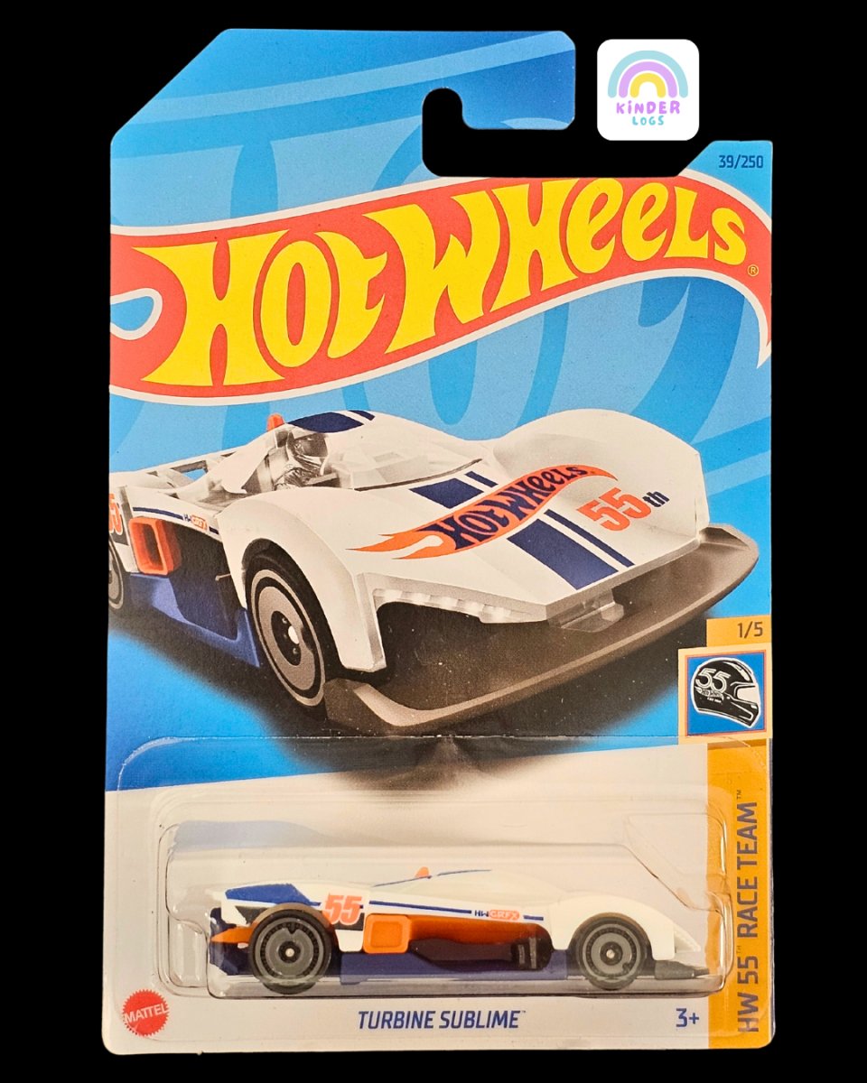 Hot Wheels Turbine Sublime - HW 55 Race Team - Kinder Logs