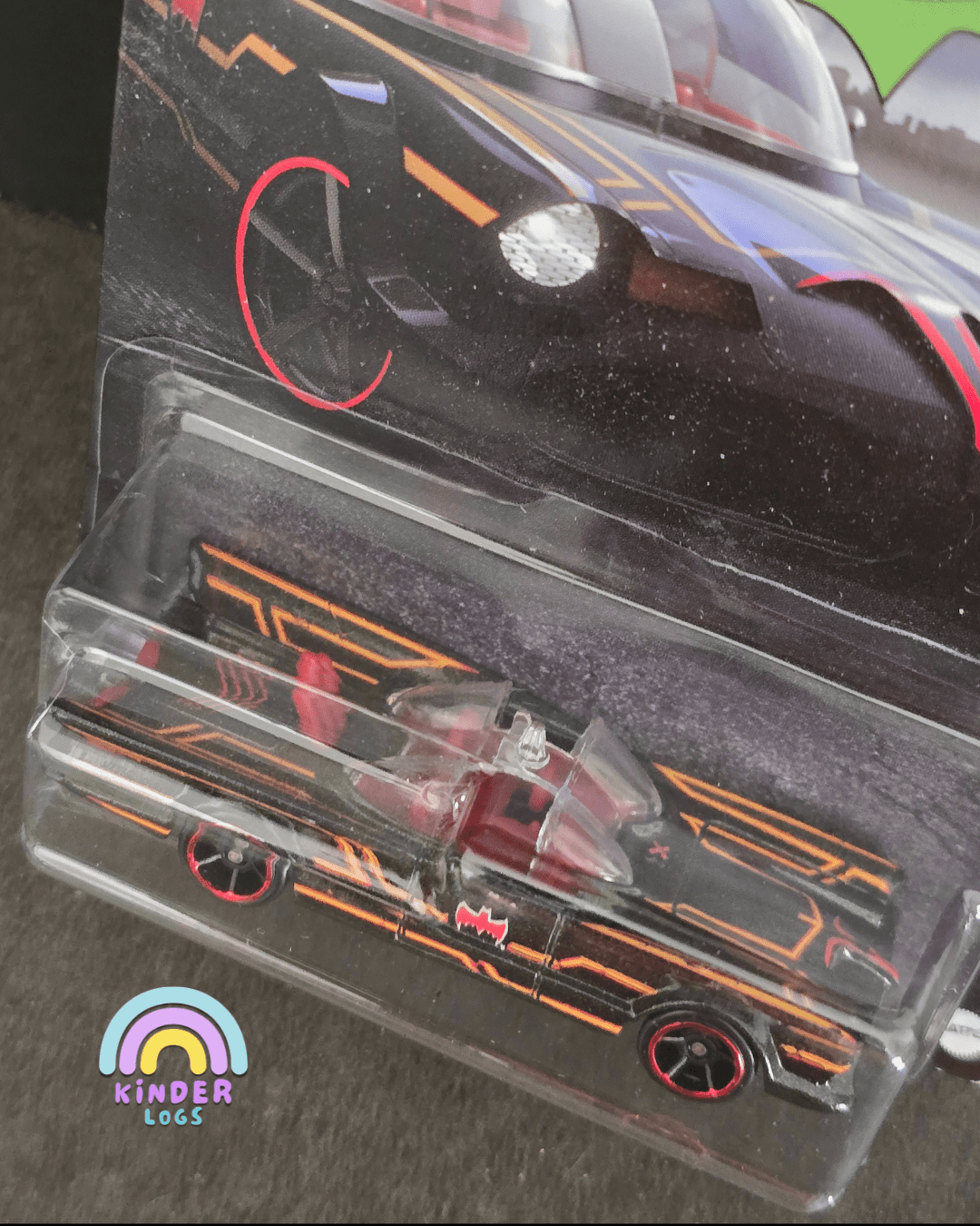 Hot Wheels TV Series Batmobile - Black Card (Imported) - Kinder Logs