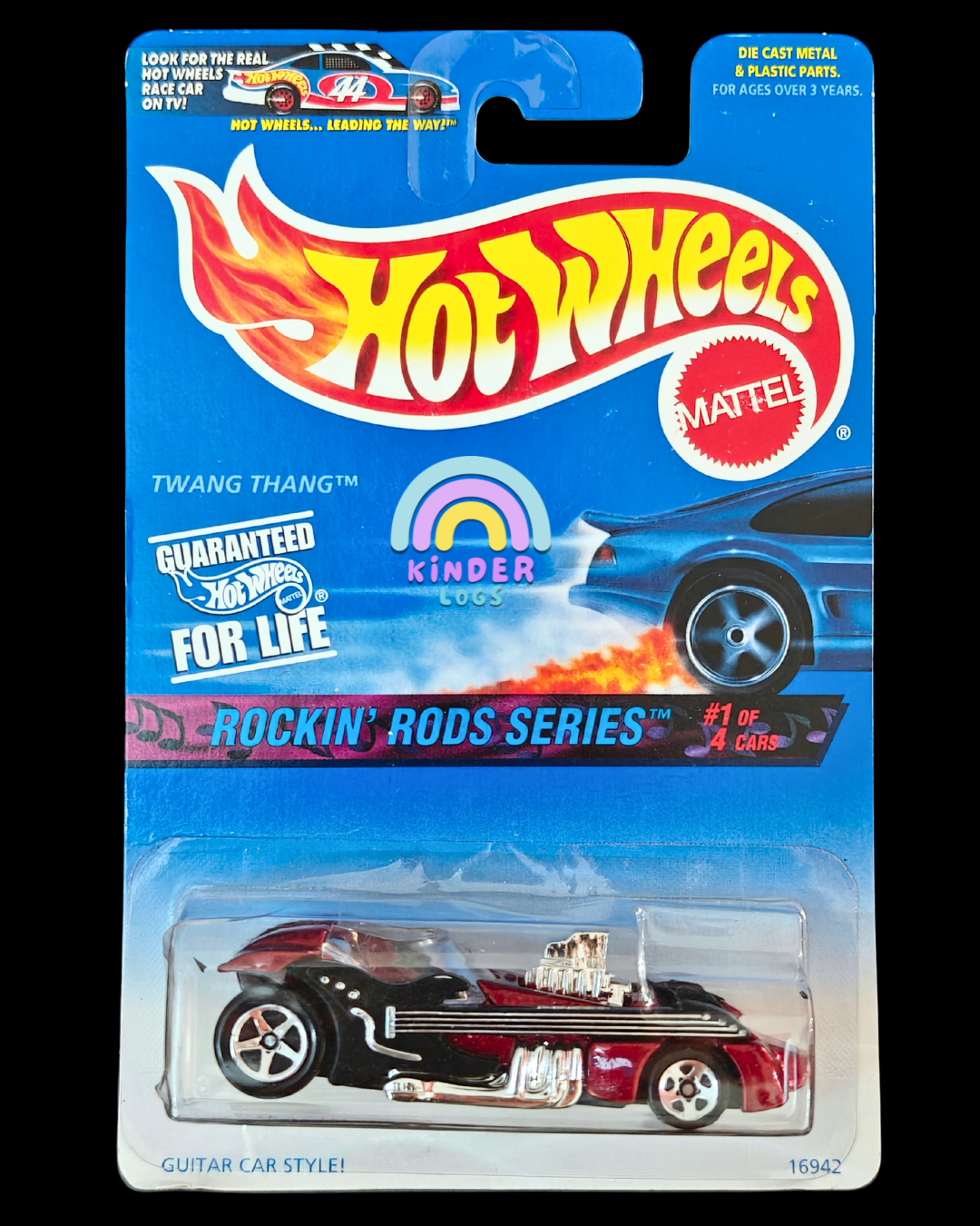 Hot Wheels Twang Thang - Rockin' Rods Series (Imported) - Kinder Logs