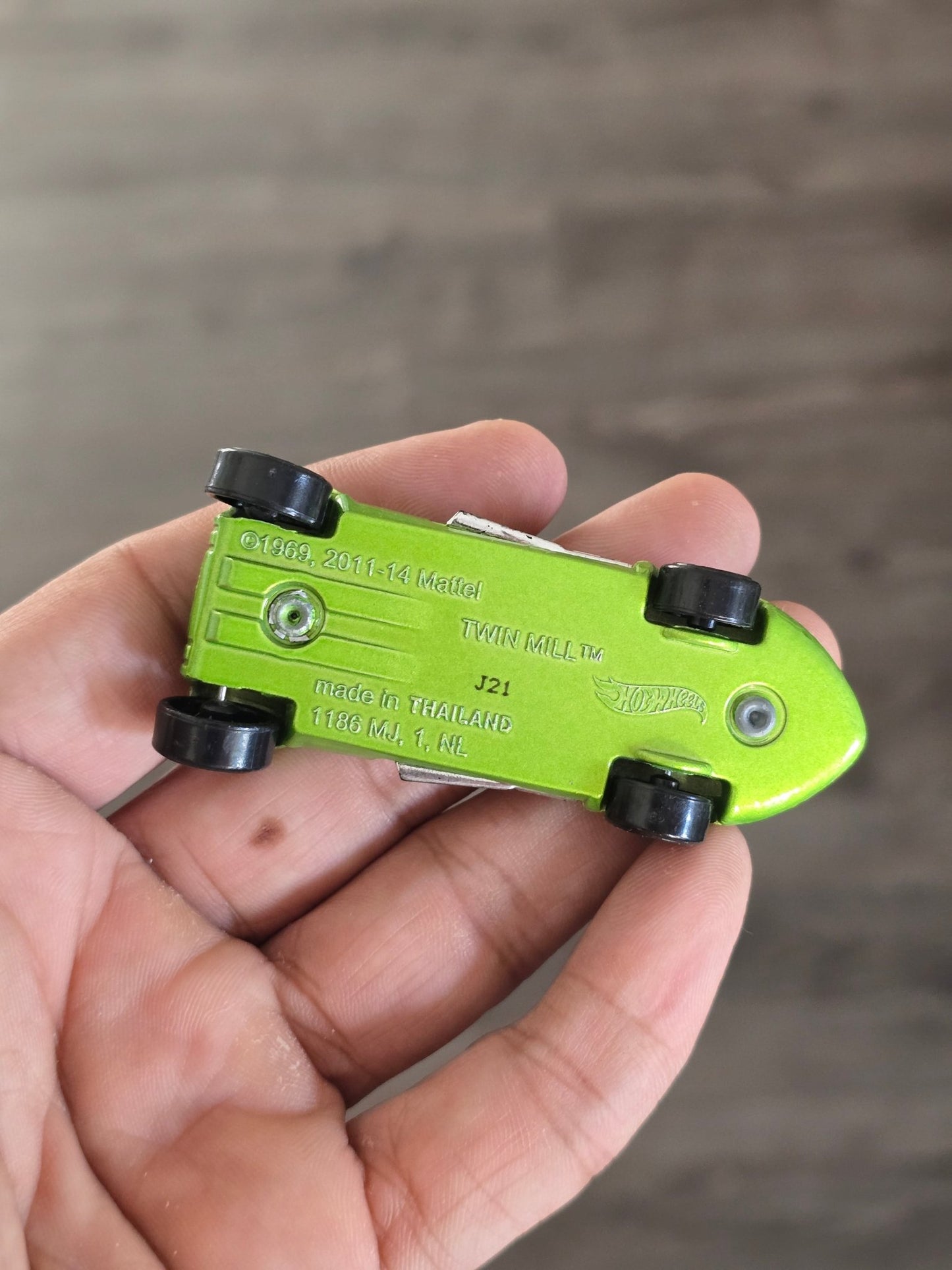 Hot Wheels Twin Mill - Green (Pre - Owned) - Kinder Logs