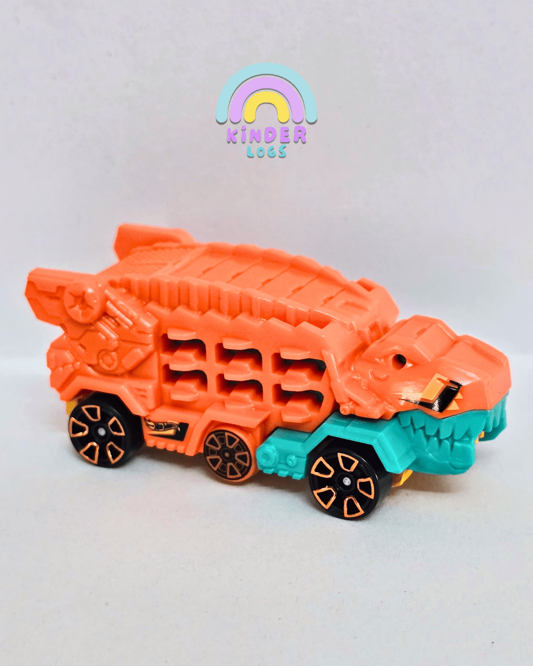 Hot Wheels Ultimate T - Rex Transporter - Orange (Uncarded - New) - Kinder Logs
