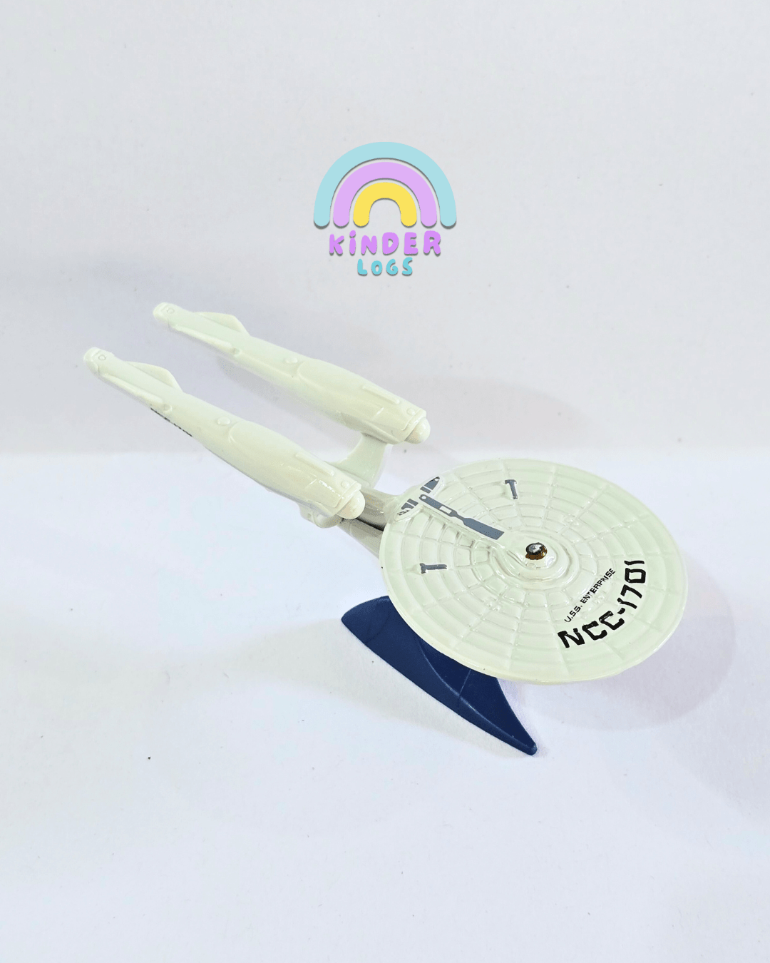 Hot Wheels U.S.S. Enterprise NCC - 1701 - Star Trek (Uncarded - New) - Kinder Logs