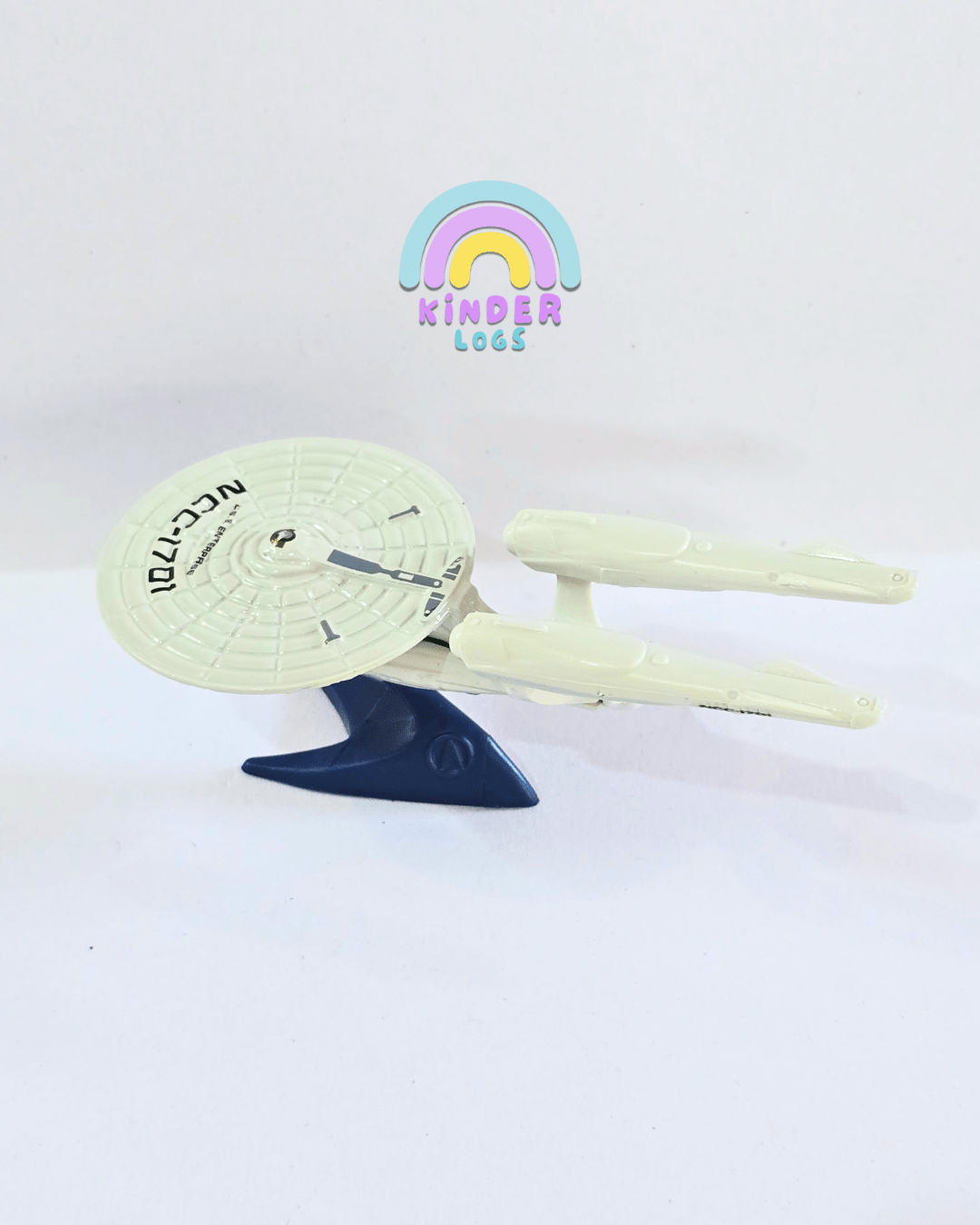 Hot Wheels U.S.S. Enterprise NCC - 1701 - Star Trek (Uncarded - New) - Kinder Logs