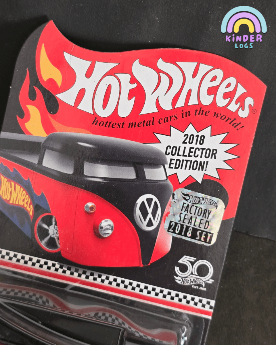 Hot Wheels Volkswagen Drag Truck - 2018 Collector Edition (Factory Sealed) - Kinder Logs