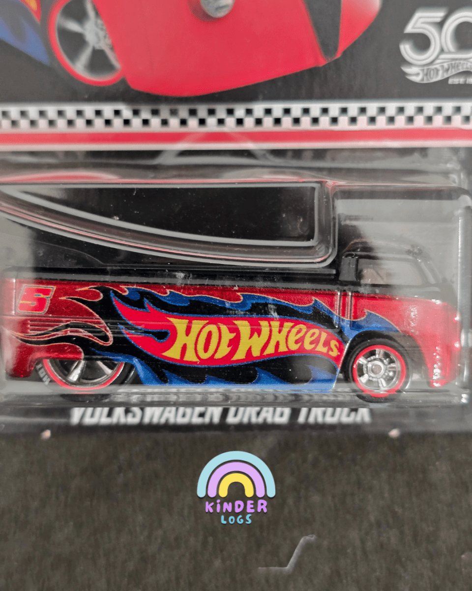 Hot Wheels Volkswagen Drag Truck - 2018 Collector Edition (Factory Sealed) - Kinder Logs