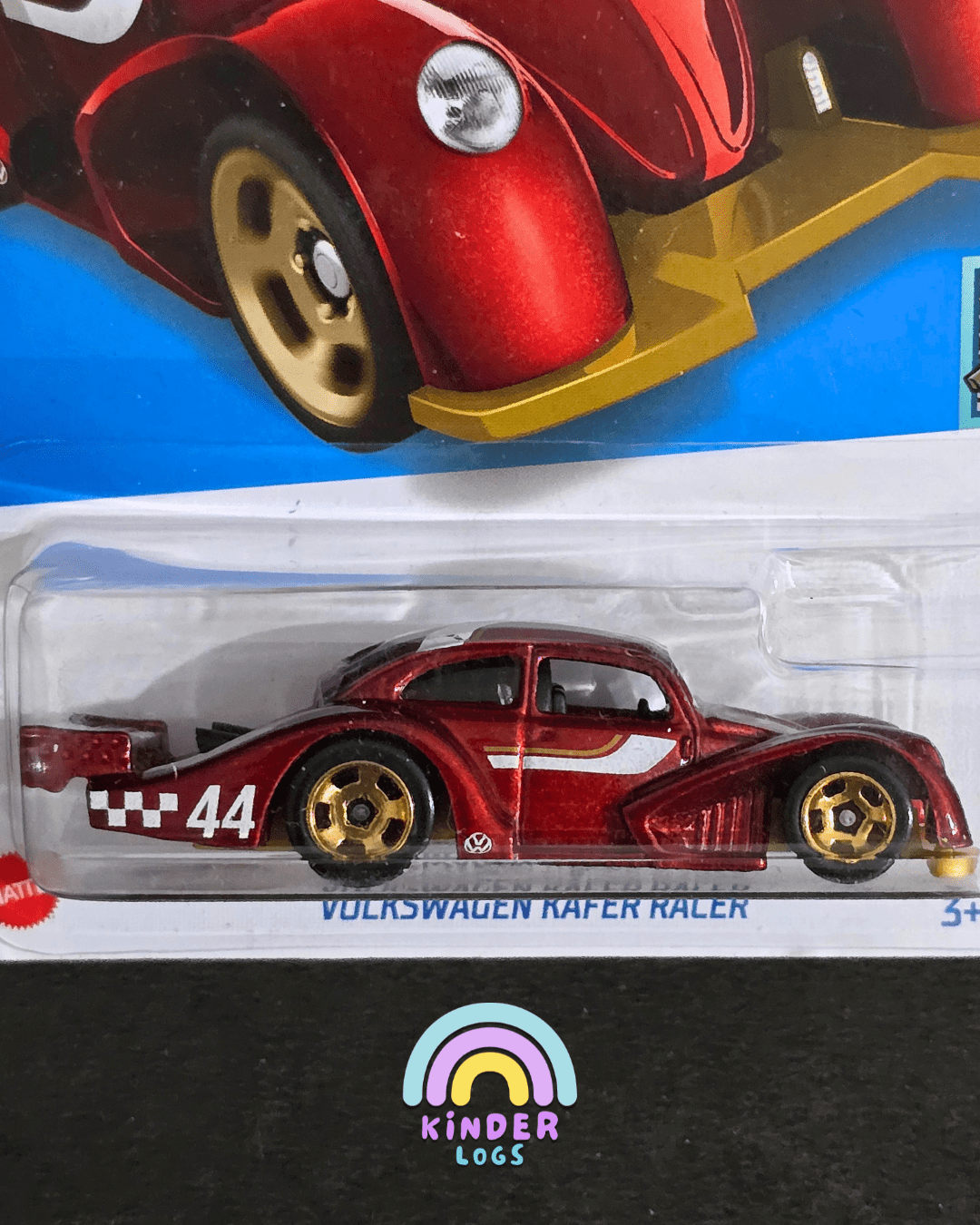 Hot Wheels Volkswagen Kafer Racer - HW Contoured (Imported) - Kinder Logs