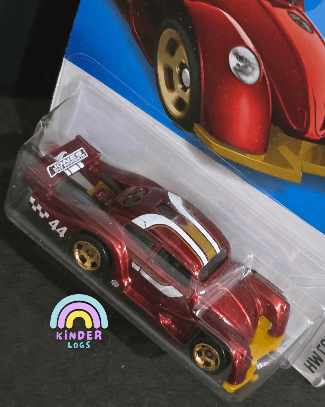 Hot Wheels Volkswagen Kafer Racer - HW Contoured (Imported) - Kinder Logs