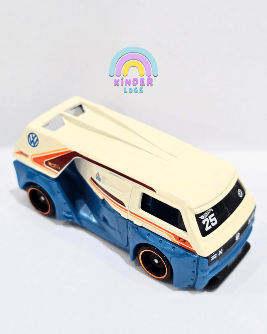 Hot Wheels Volkswagen T3 Custom - New Color (Uncarded) - Kinder Logs
