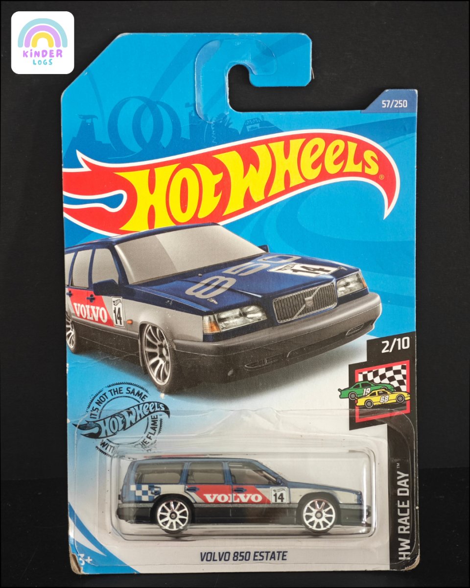 Hot Wheels Volvo 850 Estate (HW Race Day Series) - Kinder Logs