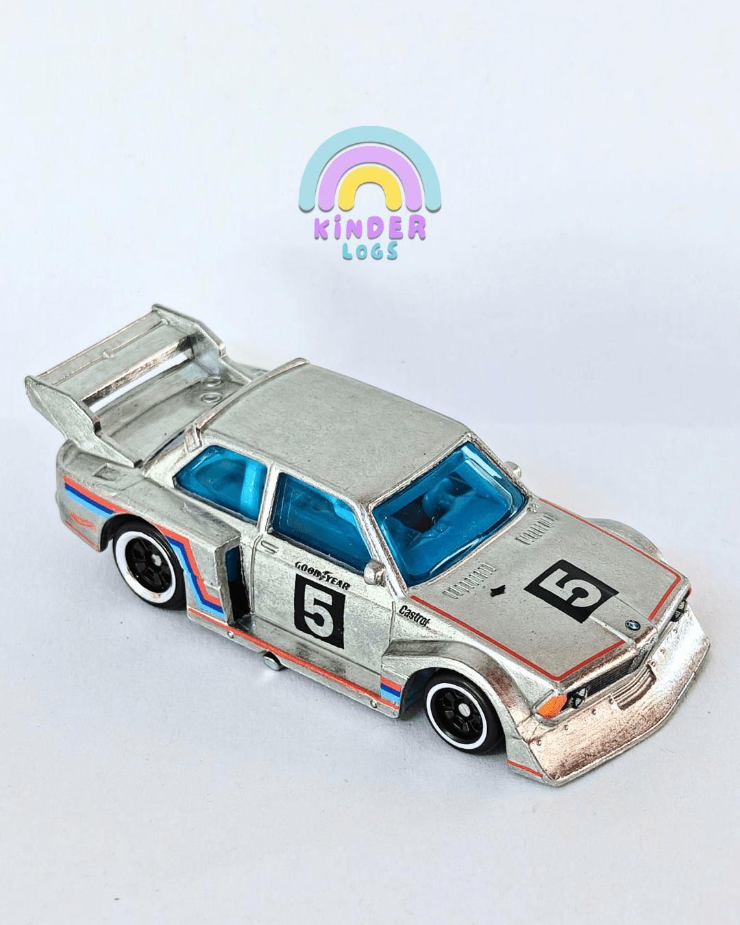 Hot Wheels ZAMAC BMW 320 Group 5 (Uncarded - New) - Kinder Logs