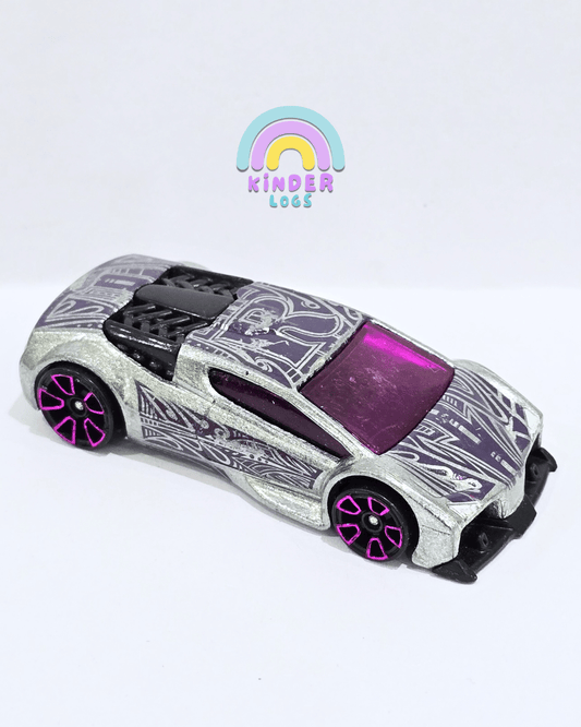 Hot Wheels ZOTIC Zamac Edition - Walmart 6 - Rare (Used Car) - Kinder Logs