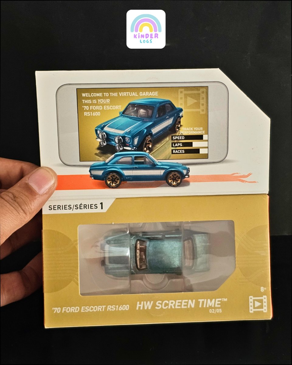 ID Hot Wheels 1970 Ford Escort RS1600 (Rare) - Kinder Logs