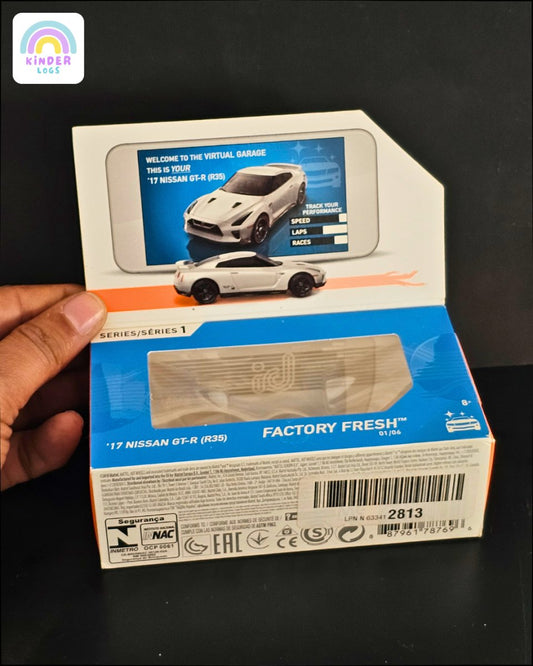ID Hot Wheels 2017 Nissan GT - R (R35) - Kinder Logs