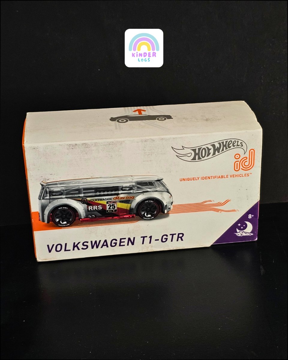 ID Hot Wheels Volkswagen T1 GTR - Uniquely Identifiable Vehicle - Kinder Logs