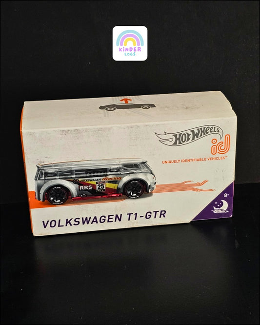 ID Hot Wheels Volkswagen T1 GTR - Uniquely Identifiable Vehicle - Kinder Logs