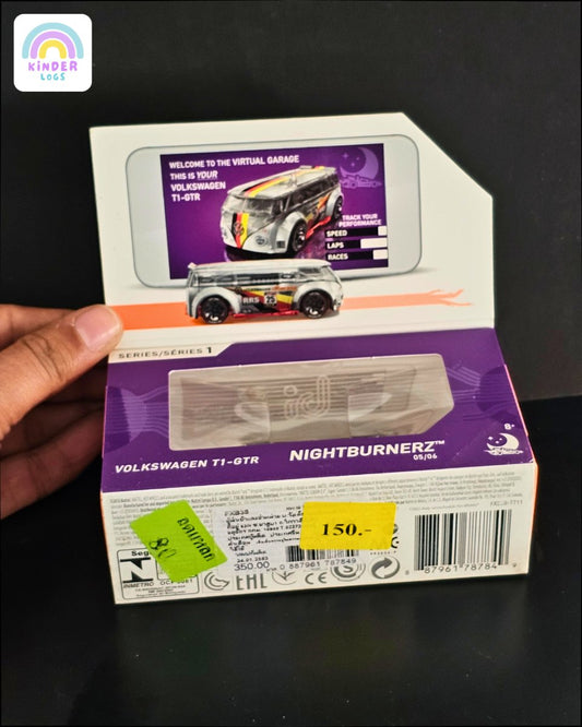 ID Hot Wheels Volkswagen T1 GTR - Uniquely Identifiable Vehicle - Kinder Logs