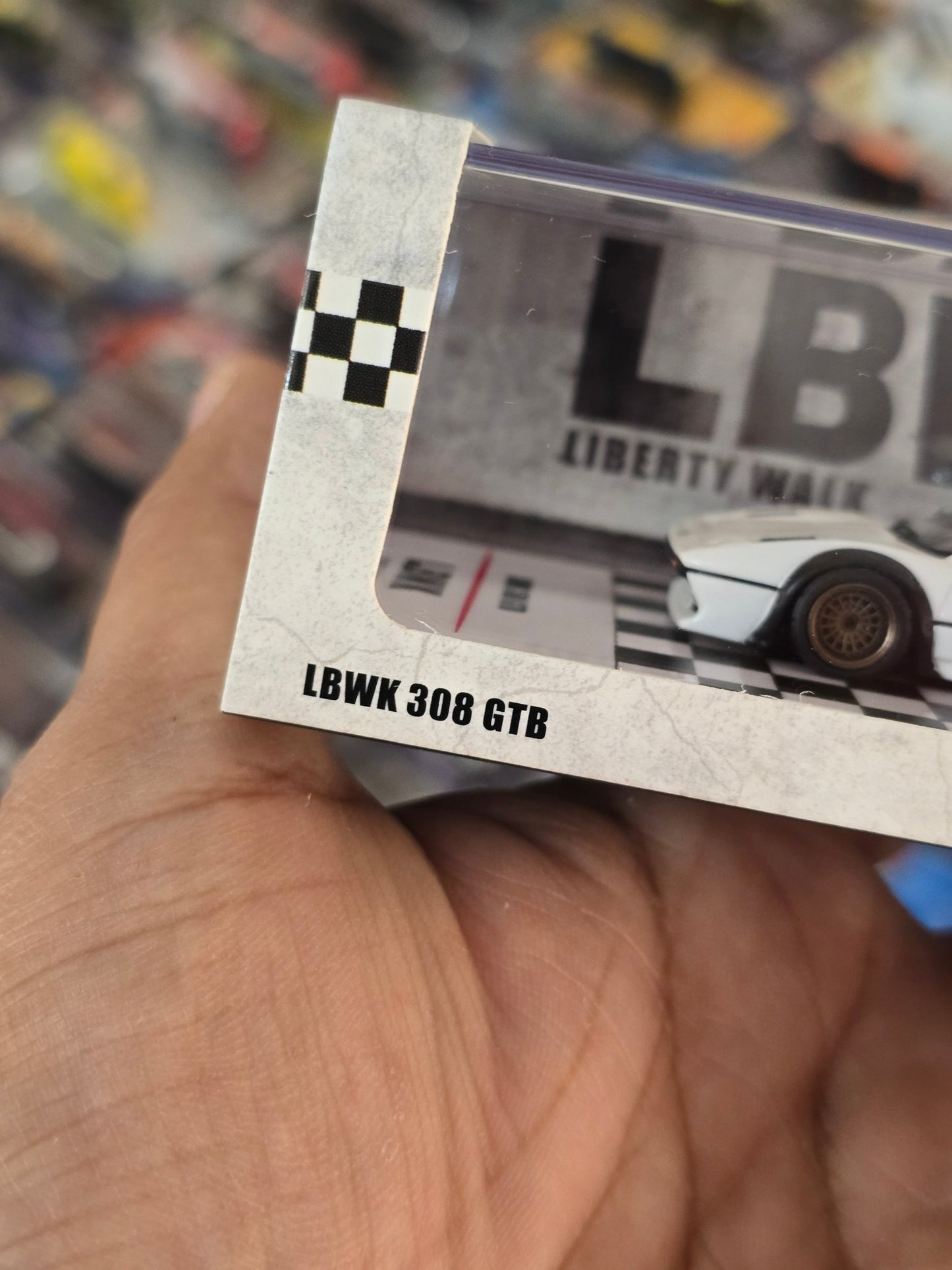 Inno64 LBWK Ferrari 308 GTB (Liberty Walk) - Kinder Logs