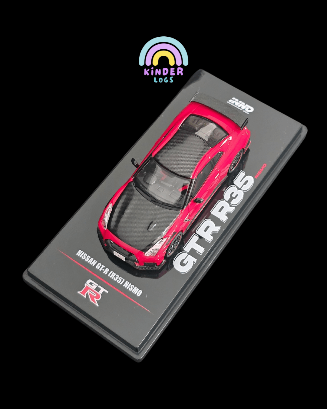 Inno64 Nissan GT - R R35 NISMO (Red) - Kinder Logs