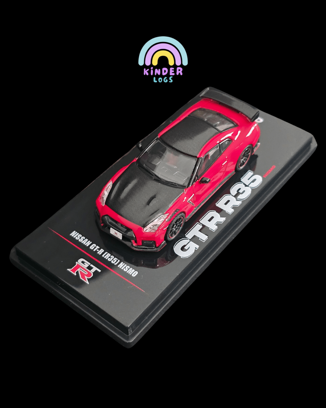 Inno64 Nissan GT - R R35 NISMO (Red) - Kinder Logs