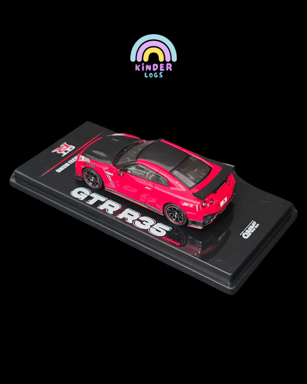 Inno64 Nissan GT - R R35 NISMO (Red) - Kinder Logs
