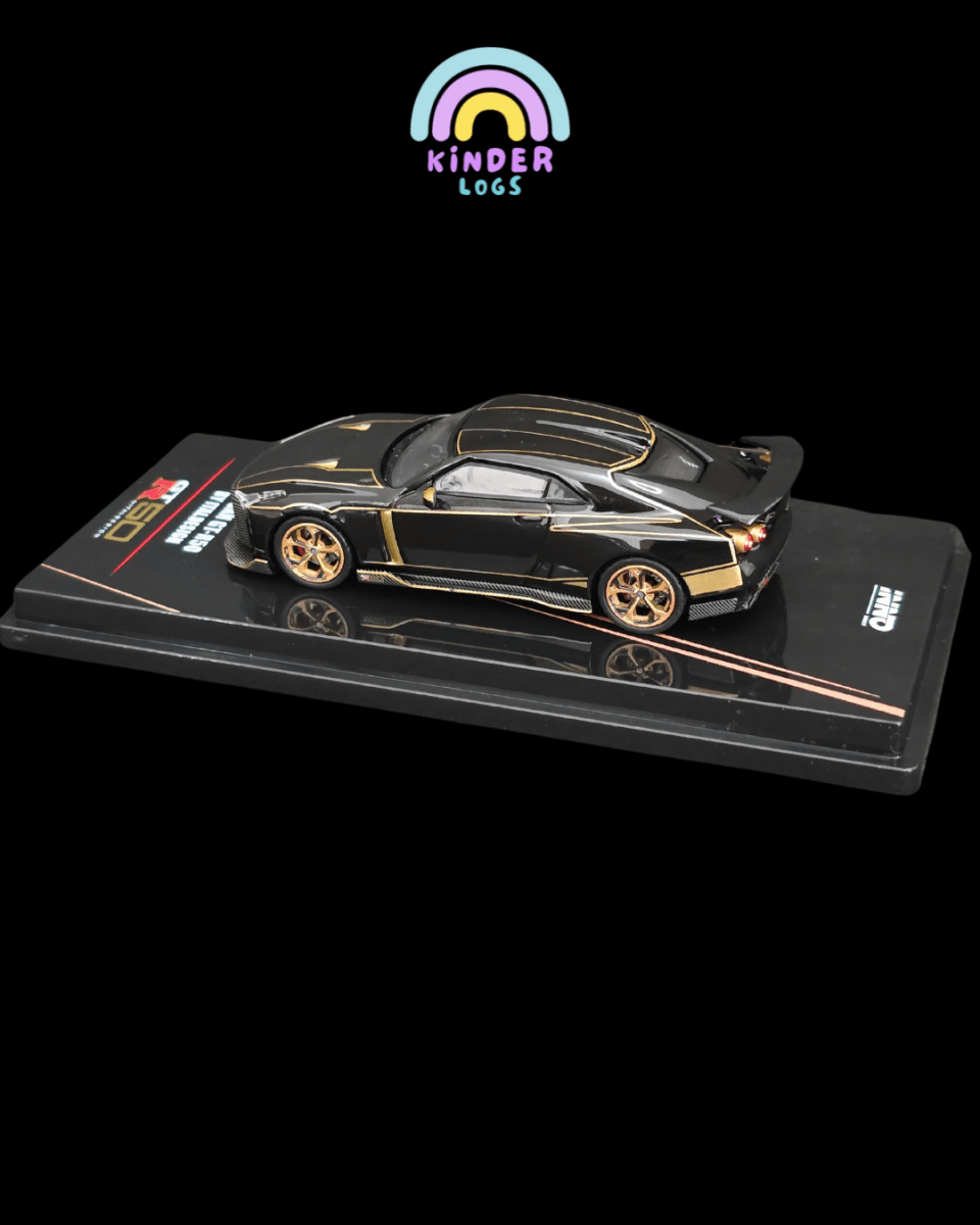 Inno64 Nissan GT - R50 Italdesign Black Edition - Open Box - Kinder Logs