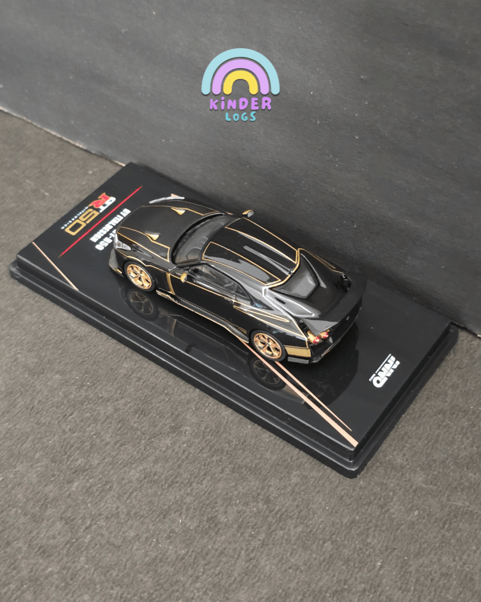 Inno64 Nissan GT - R50 Italdesign Black Edition - Open Box - Kinder Logs