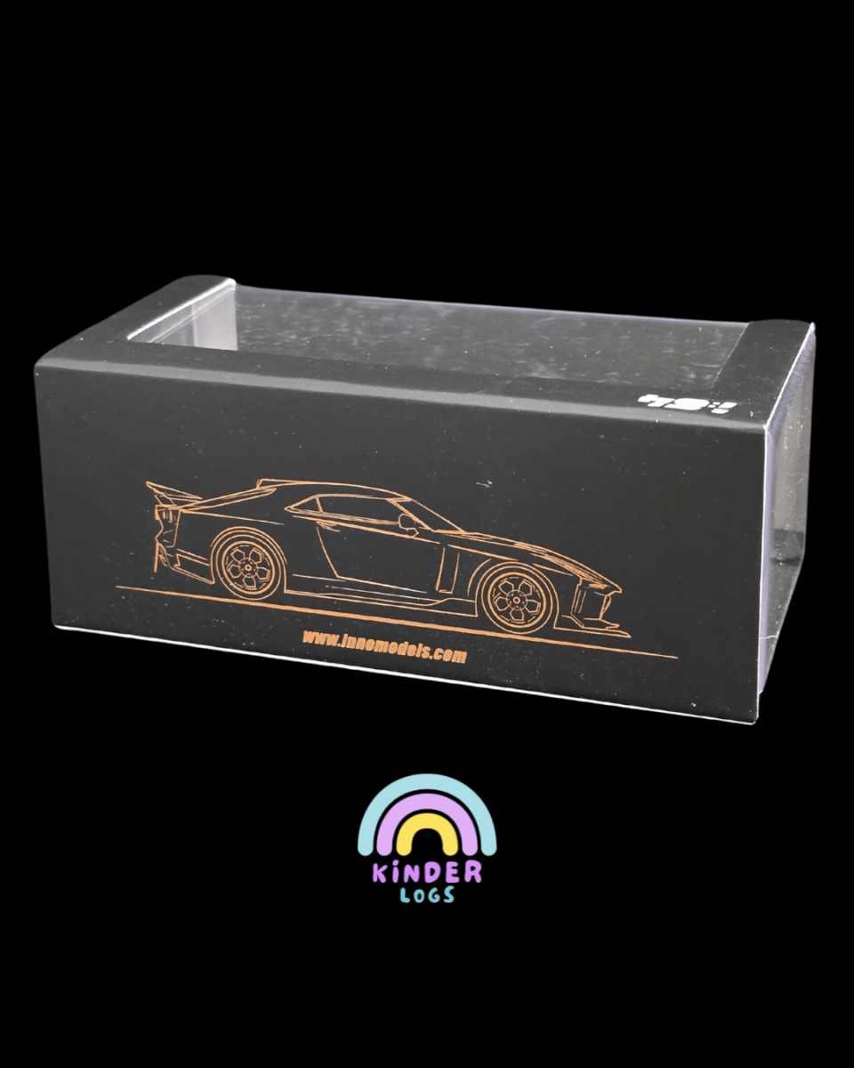 Inno64 Nissan GT - R50 Italdesign Black Edition - Open Box - Kinder Logs