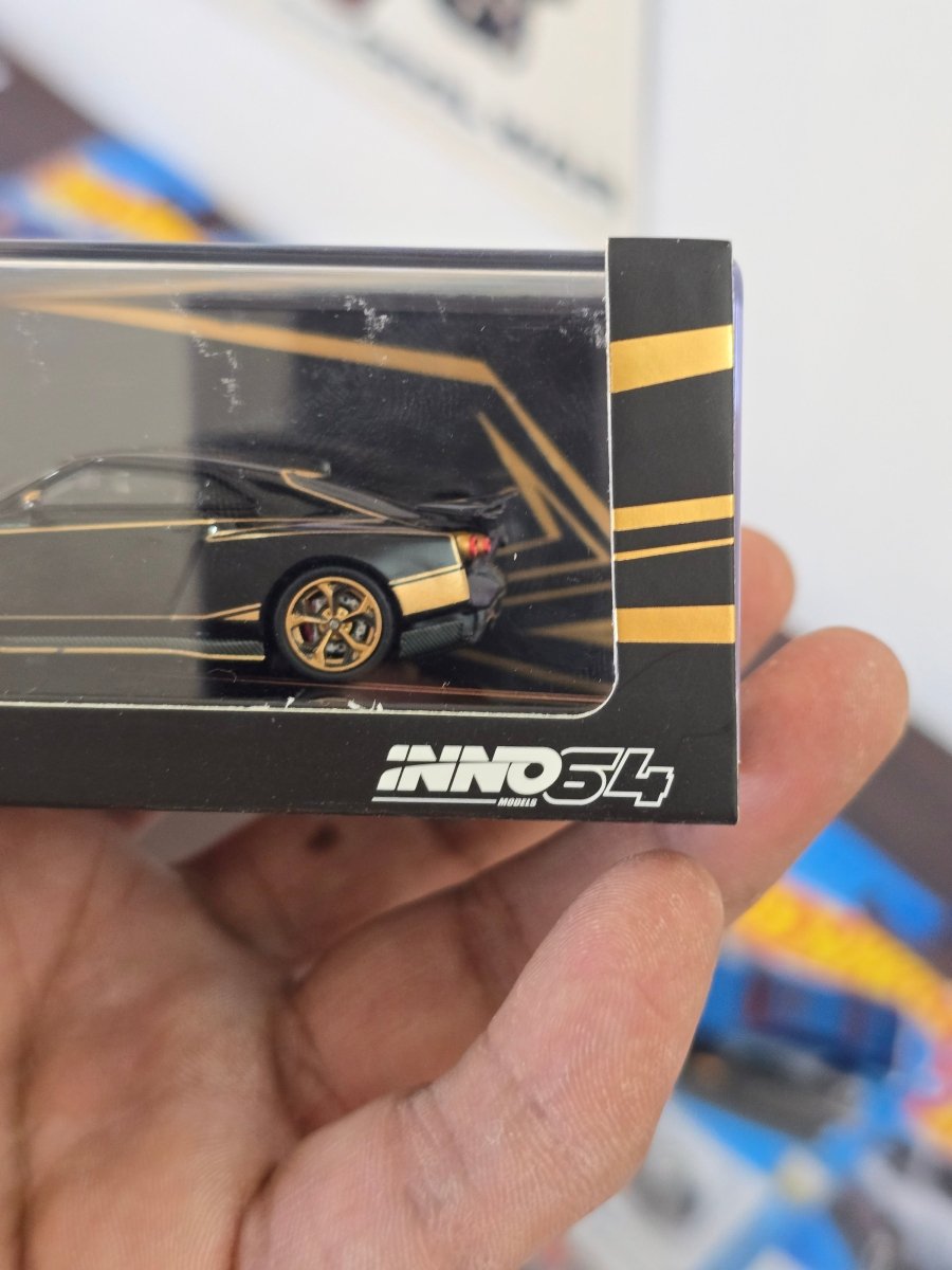 Inno64 Nissan GT - R50 Italdesign Black Edition - Open Box - Kinder Logs