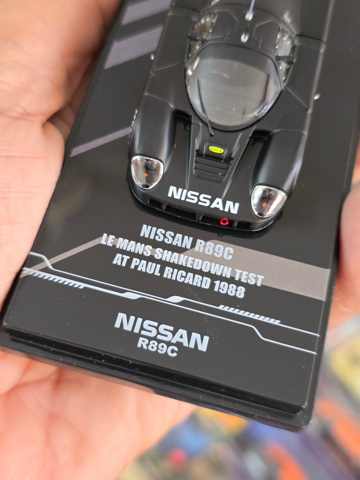 Inno64 Nissan R89C Le Mans Shakedown Test At Paul Ricard 1988 - Kinder Logs