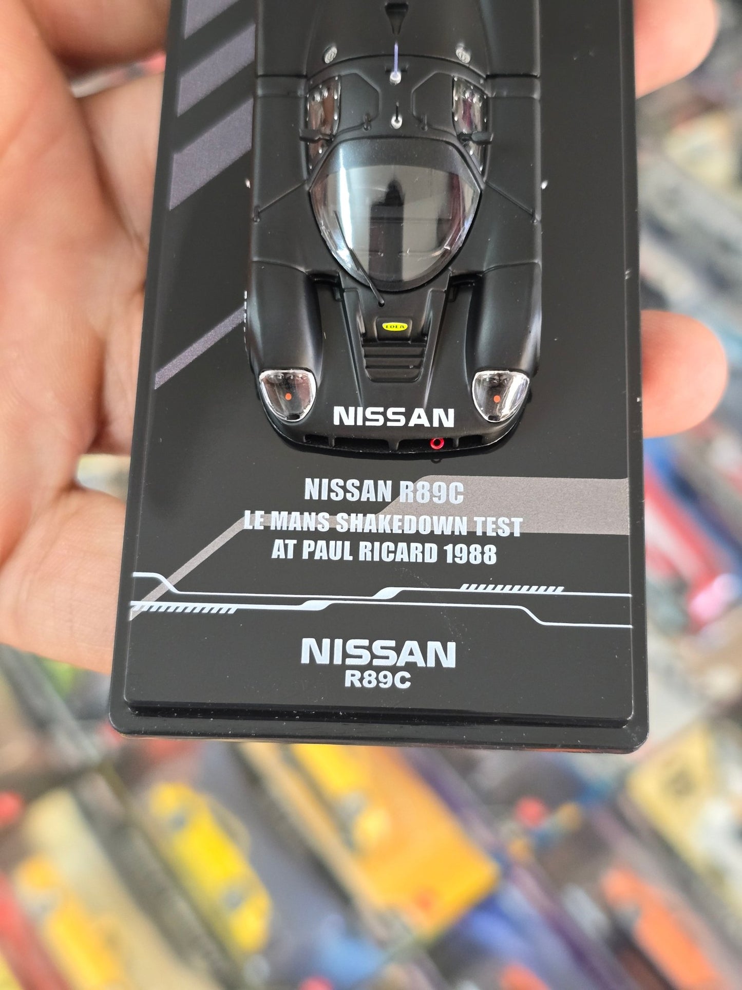Inno64 Nissan R89C Le Mans Shakedown Test At Paul Ricard 1988 - Kinder Logs